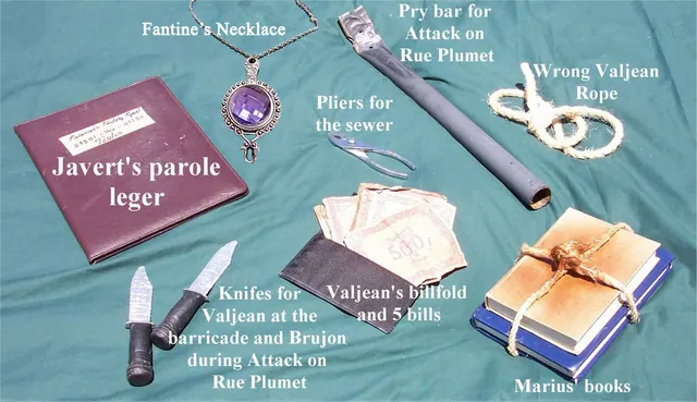 Leger Pliers Knife Books Necklace