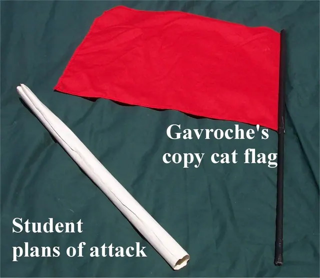 Plans and Flag