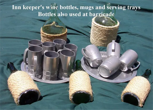 Wine Bottles and Mugs